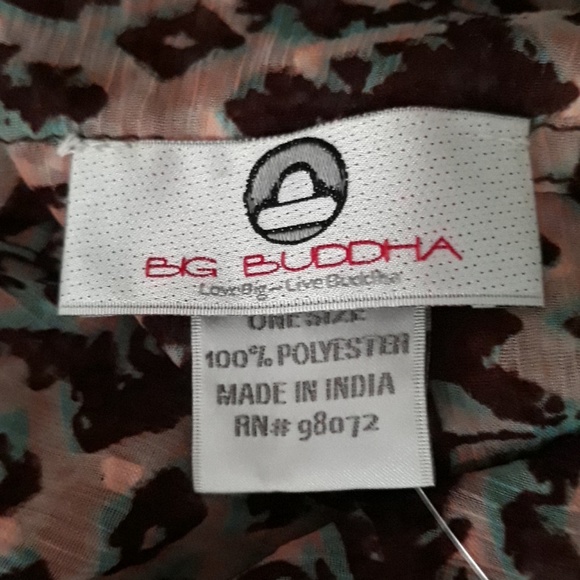 NWT Big Budda Circle Scarf - Picture 3 of 7